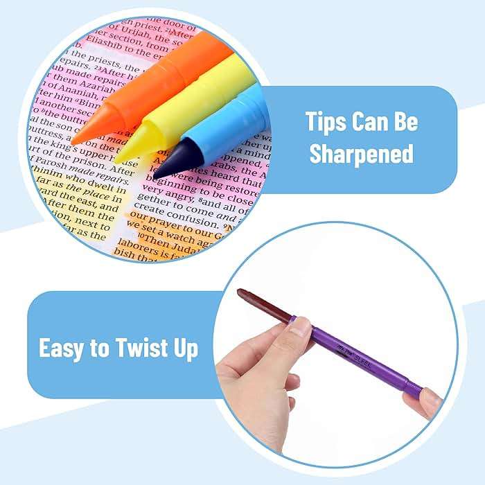 Mr. Pen- No Bleed Gel Highlighters, Vibrant Colors, 8 Pack, Bible Highlighters and Pens No Bleed, Bible Markers for Study, Journaling, School Supplies and Accessories - Image 4