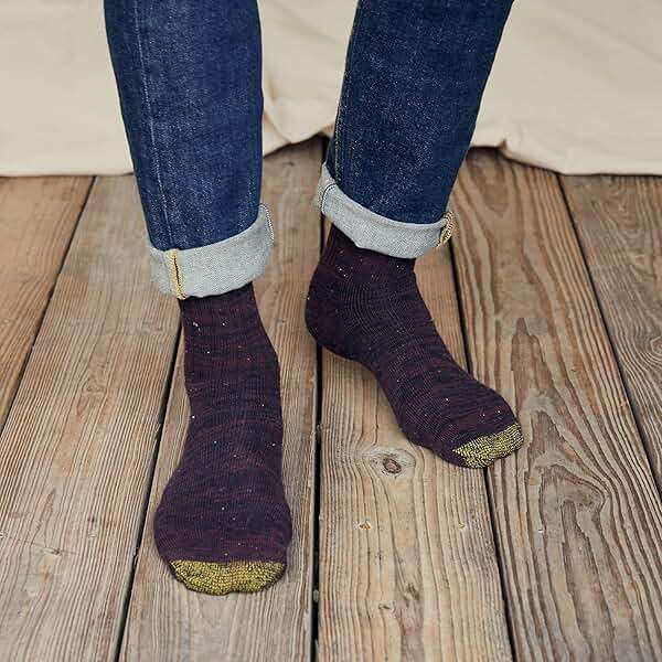 GOLDTOE mens Harrington Crew Socks, Multipairs - Image 5