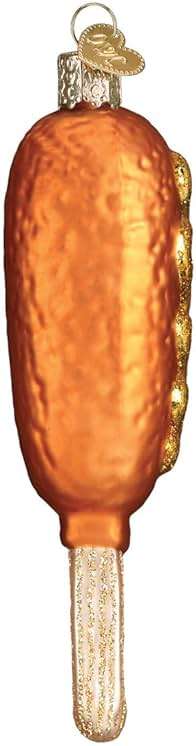 Old World Christmas Corn Dog Ballpark Foods Glass Blown Ornaments for Christmas Tree, 5 - Image 5