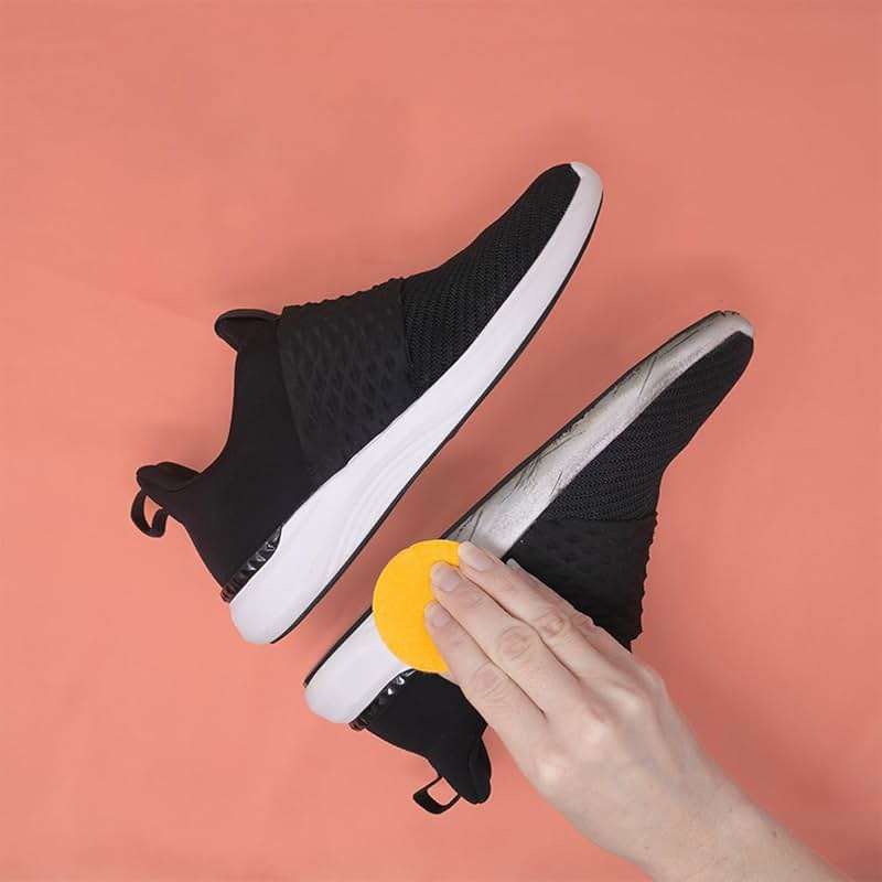 SneakERASERS Instant Sneaker Cleaner, Premium Shoe Cleaning Kit for Sneakers, Dual-Sided Sponges, Effective for Tennis Shoes & Women Men Sneakers, Gentle Rub Design (10 Pack) - Image 2