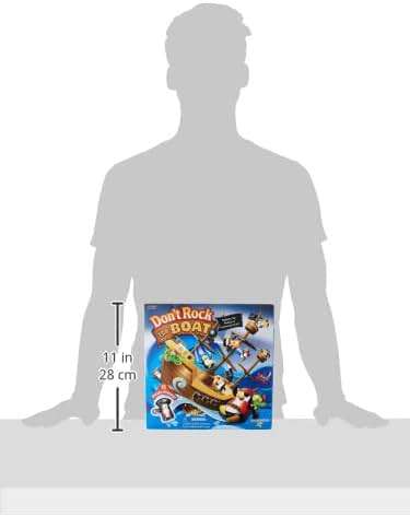 Don’t Rock the Boat Board Game-Kids Games, Family Games for Kids and Adults, Board Games for Family Night, Multi-Player Board Games, Builds Hand & Eye Coordination, Balancing Toy, Ages 5+ - Image 2