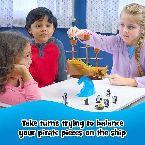 Don’t Rock the Boat Board Game-Kids Games, Family Games for Kids and Adults, Board Games for Family Night, Multi-Player Board Games, Builds Hand & Eye Coordination, Balancing Toy, Ages 5+ - Image 4