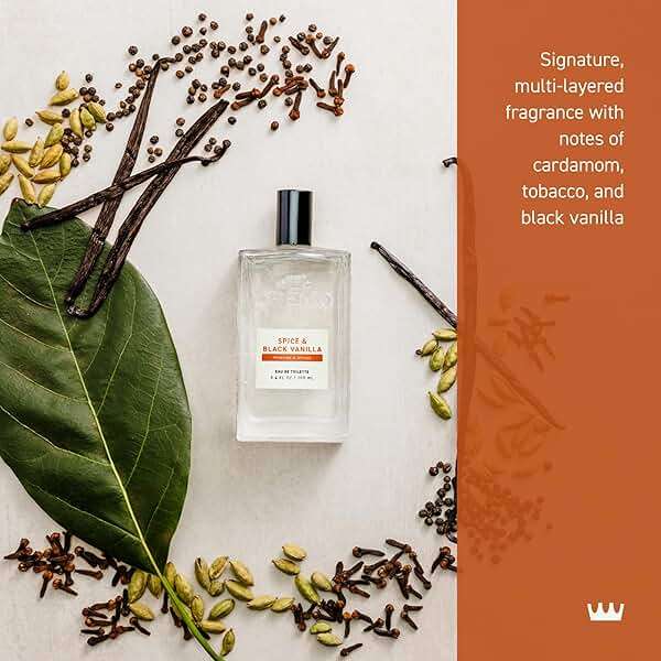 Cremo Cologne For Men - Spice & Black Vanilla Mens Cologne Spray, An Explosion of Vibrant Spices, Dark Woods and Black Vanilla, Multi-Layered Signature Men's Fragrances, 3.4 Fl Oz - Image 2