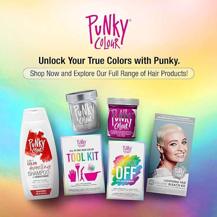Punky Colour 3-in-1 Color Depositing Conditioner & Hair Cleanser - Redilicious, Semi Permanent Hair Color Refresh, Temporary Hair Dye, Sulfate-Free, Vegan, Red, 8.5 fl oz - Image 6