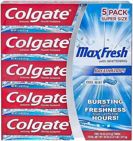Colgate 292255 Maxfresh 7.6 Ounce (Pack of 5) - Image 1