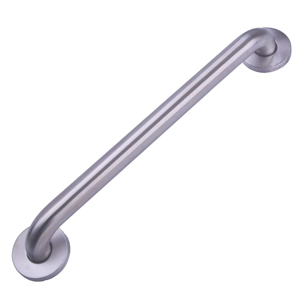 Amazon Basics Bathroom Handicap Safety Grab Bar, 18 Inch Length, 1.25 Inch Diameter, Holds up to 500LBs, ADA Compliant, Stainless Steel - Image 1