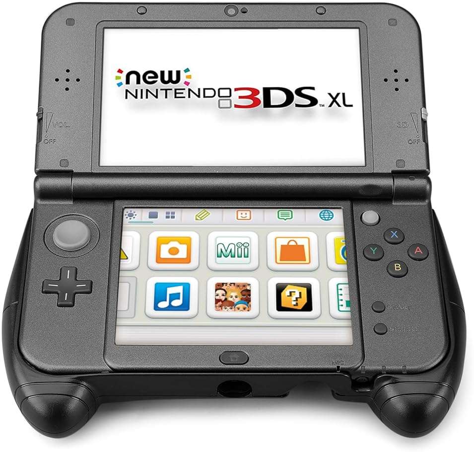 TNP New Nintendo 3DS XL Hand Grip - Protective Cover Skin Controller Grip Case Ergonomic Comfort Anti Slip Handle Console Grip with Kick-Stand for New Nintendo 3DS XL LL 2015 Model - Image 3