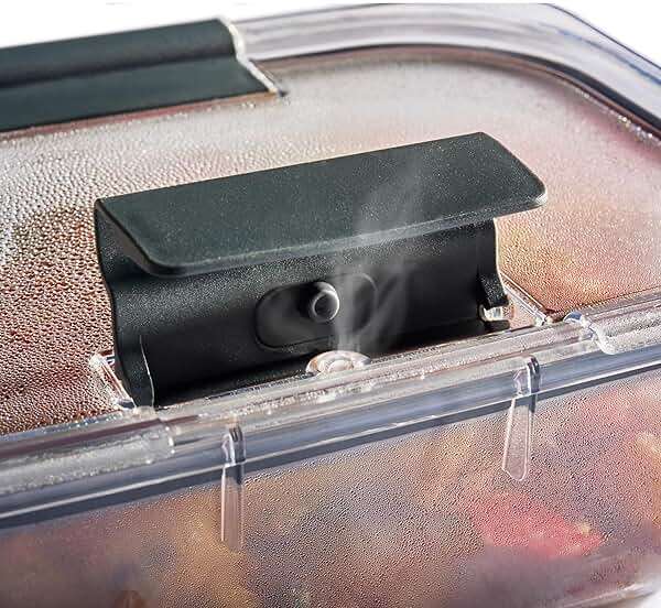 Rubbermaid Brilliance Tritan Plastic Food Storage Containers BPA Free Airtight Lids Ideal for Lunch Meal Prep & Leftovers Set of 5 (3.2 Cup) - Image 6