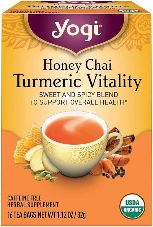 Yogi Tea, Honey Chai Turmeric Vitality, 16 ct - Image 1