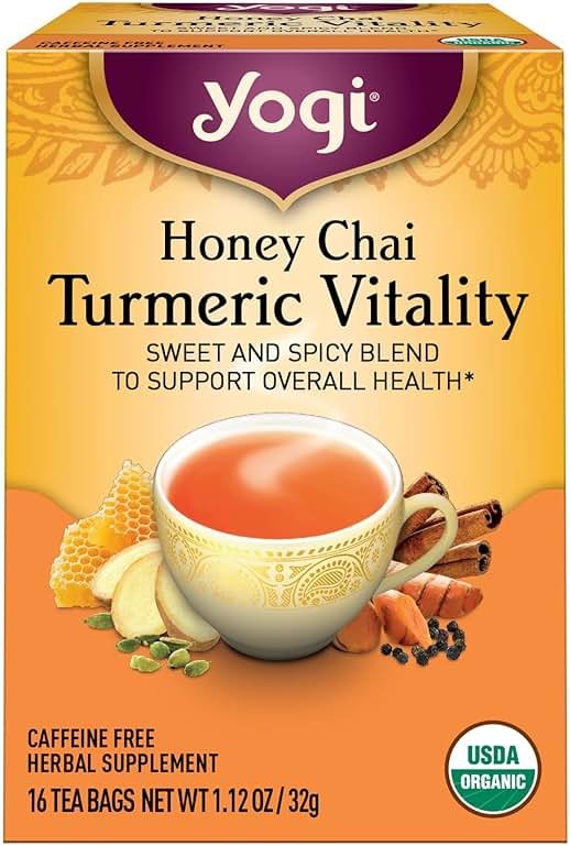 Yogi Tea, Honey Chai Turmeric Vitality, 16 ct - Product Image