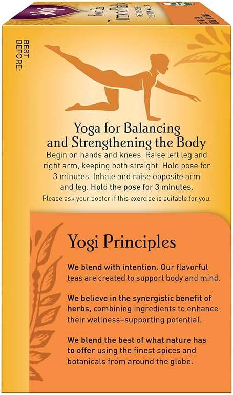 Yogi Tea, Honey Chai Turmeric Vitality, 16 ct - Image 5