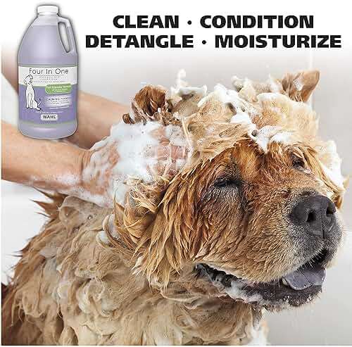 Wahl USA 4-in-1 Calming Pet Shampoo for Dogs with a Lavender Chamomile Scent – Cleans, Conditions, Detangles, & Moisturizes - Pet Friendly Formula – 64 Oz - Model 821000-050 - Image 2
