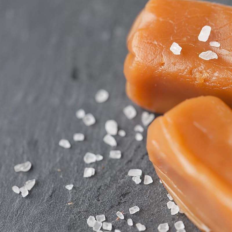 Taras Gourmet Sea Salt Caramels | All Natural Candy | Creamy & Individually Wrapped with Real Butter (20 oz) - Image 7