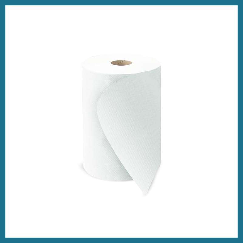Morsoft by Morcon W106 Paper Towel Dispenser Refill, 10 Inch Roll, White, 100% Recycled Fiber, 10 x 800ft, 6 Rolls, Ideal Paper Towel Rolls for Dispenser - Image 6
