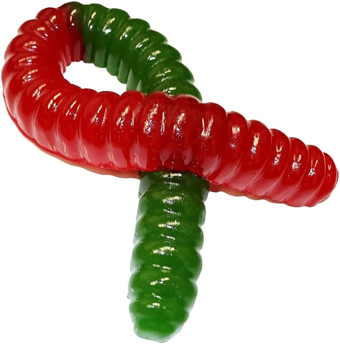 The Original World's Largest Gummy Worm - (Cherry/Green Apple) - Product Image