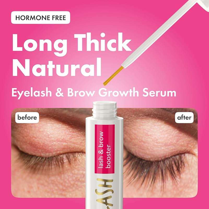 TOPLASH Eyelash Growth Serum - Innovative Formula for Longer, Thicker, Fuller Brows & Lashes - Natural, Cruelty-Free & Hypoallergenic - 0.10 fl.oz. - Image 3