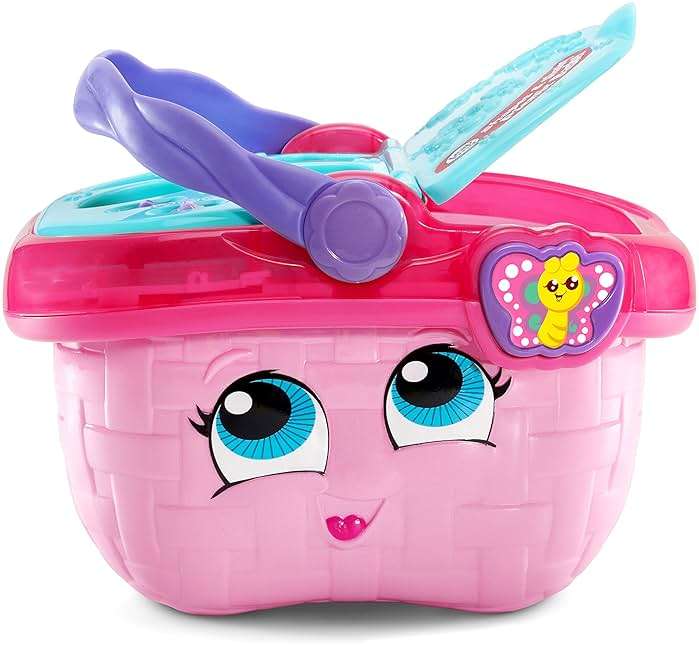 LeapFrog Shapes and Sharing Picnic Basket, Pink - Image 3