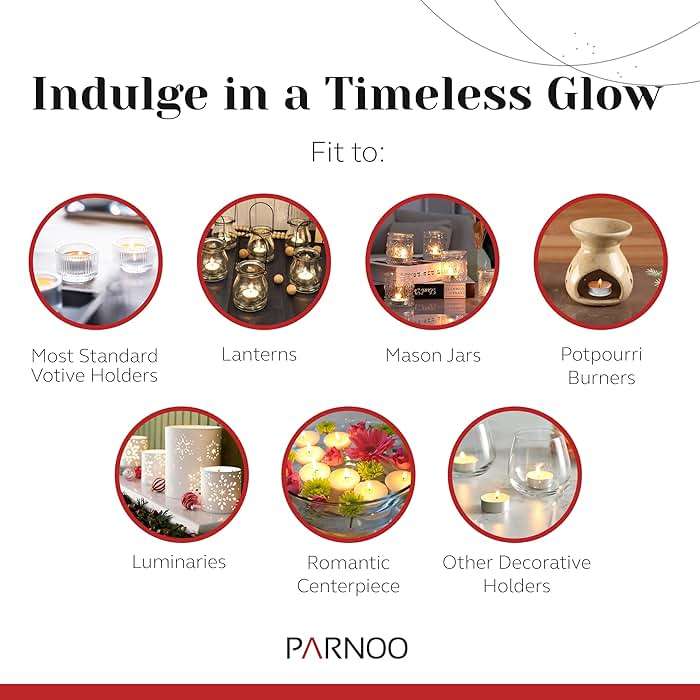 Tea Light Candles in Metal Cups - 4.5 Hours Clean, Long Burning White Unscented - 250 Votive Candles Bulk for Romantic Dinner, Wedding, Spa & Hotels by PARNOO - Image 6
