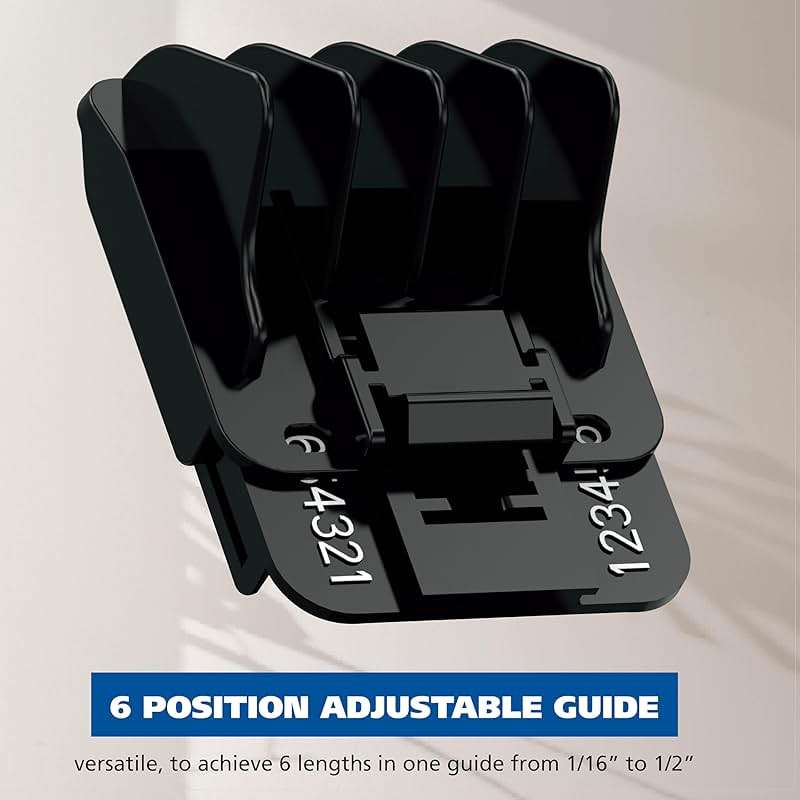 Wahl Groomsman Rechargeable Beard Trimmer kit for Mustaches, Nose Hair, and Light Detailing and Grooming with Bonus Wet/Dry Battery Nose Trimmer – Model 5622v - Image 5