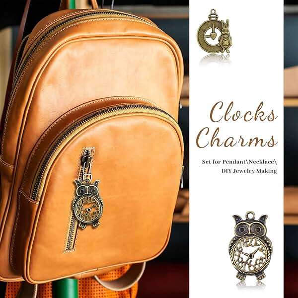 JIALEEY Antiqued Bronze Clock Face Charm Pendant, Wholesale Bulk Lots Mixed Gears Steampunk Charms Pendants DIY for Necklace Bracelet Jewelry Making and Crafting, 100g(38PCS) - Image 5