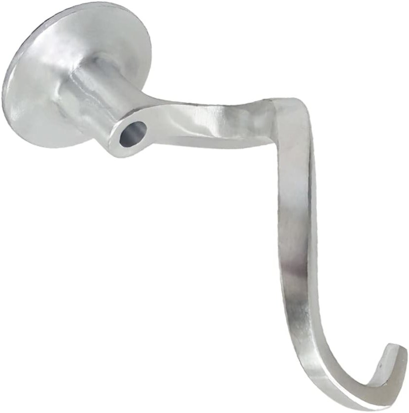 National Band Saw Company Spiral Dough Hook, ED Style, FITS Hobart 20QT Mixers, for Models A200 D340, Replaces 477521 - Product Image