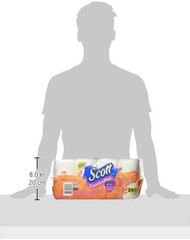Scott Extra Softa Double Roll Bath Tissue, Toilet Paper, 24 Count (Pack of 1) - Image 10
