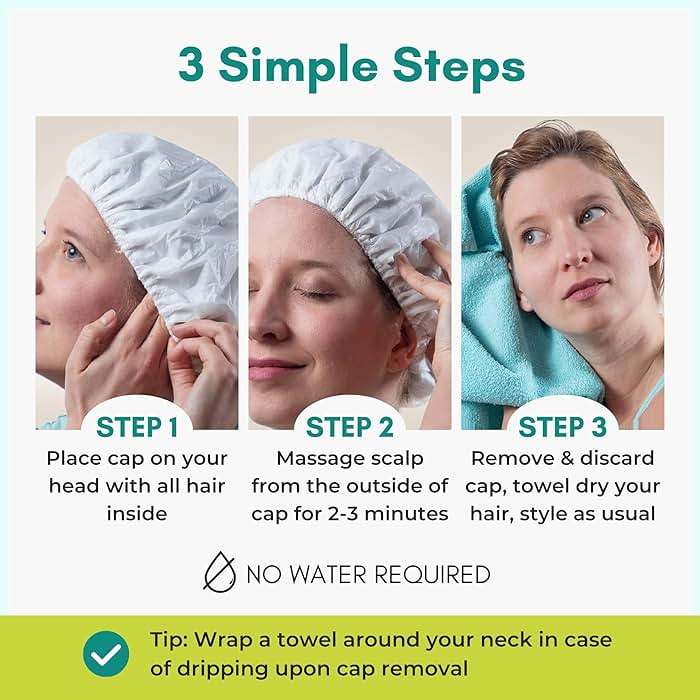 No Water Rinse Free Shampoo Cap by Nurture | Microwavable Hair Washing & Conditioning Shower Caps | Waterless Bathing | Disposable & Hypoallergenic for Adults, Bedridden & Elderly - Image 7