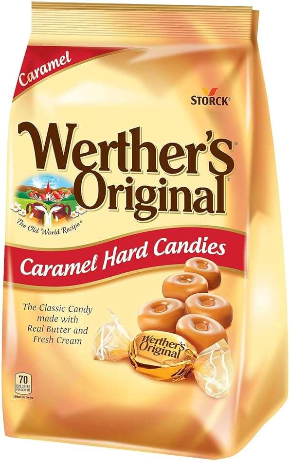 Werther's Original Hard Candies Caramel, 30 Oz - 1 Pack - Image 1