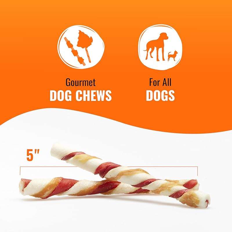 Good ‘n’ Fun Triple Flavor Twists for All Dogs, 70 Count, Treat Your Dog to Long-Lasting Chews Made with Beef Hide, Pork Hide and Chicken - Image 5