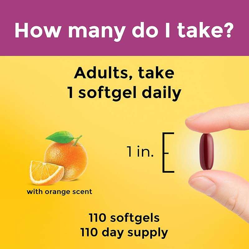 Nature Made Prenatal Vitamins for Women with Folic Acid + DHA, Prenatal Vitamin and Mineral Supplement for Daily Nutritional Support, 110 Softgels, 110 Day Supply - Image 4