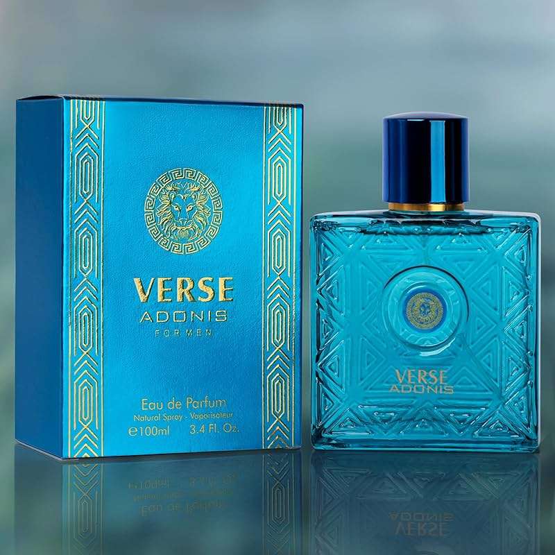 NovoGlow Verse Adonis Eau De Parfum for Men 3.4 Fl. Oz. 100ml Men's Perfume Refreshing Combination of Woody Floral & Fruity Scents - Masculine Scent Lasts All Day A Gift for Any Occasion - Image 5
