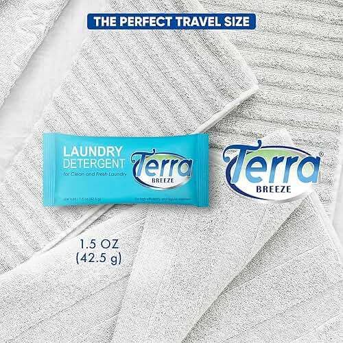 Terra Breeze Laundry Detergent Powder - 1.5 oz Packet (Case of 150) - Image 5