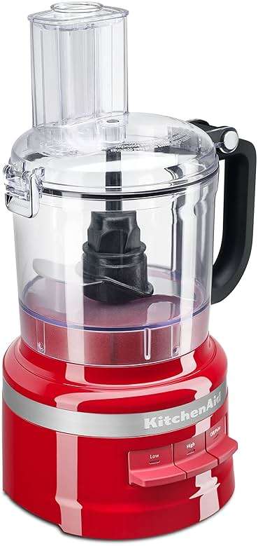 KitchenAid KFP0718ER 7-Cup Food Processor Chop, Puree, Shred and Slice - Empire Red - Image 5