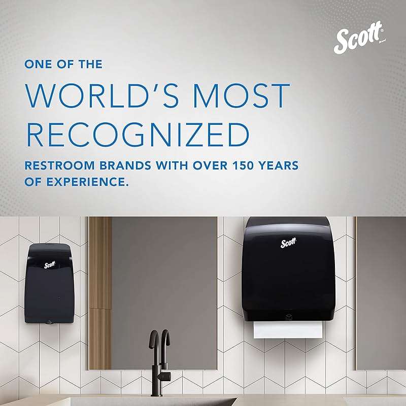 Scott Professional Pro Small Core High-Capacity Standard Roll Toilet Paper, Bulk (47305), 2-Ply, Elevated Design, White (36 Rolls of 1,100 Sheets, 39,600 Sheet Total) - Image 12