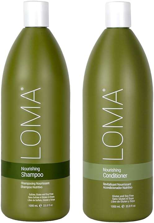 Loma Hair Care Nourishing Shampoo & Conditioner Duo - Image 1