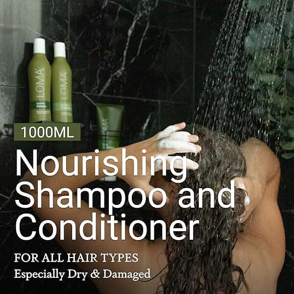 Loma Hair Care Nourishing Shampoo & Conditioner Duo - Image 3