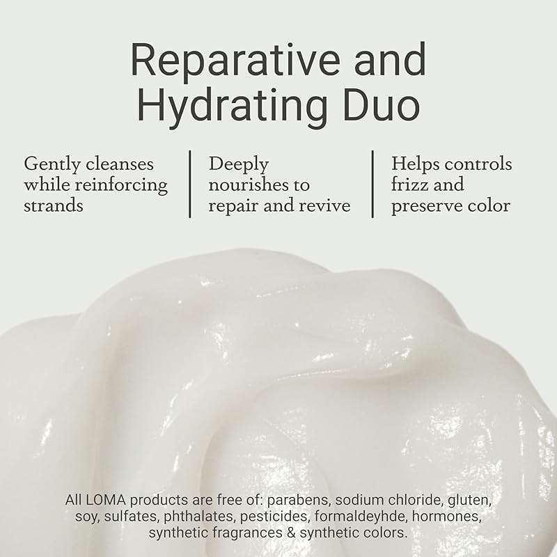 Loma Hair Care Nourishing Shampoo & Conditioner Duo - Image 5