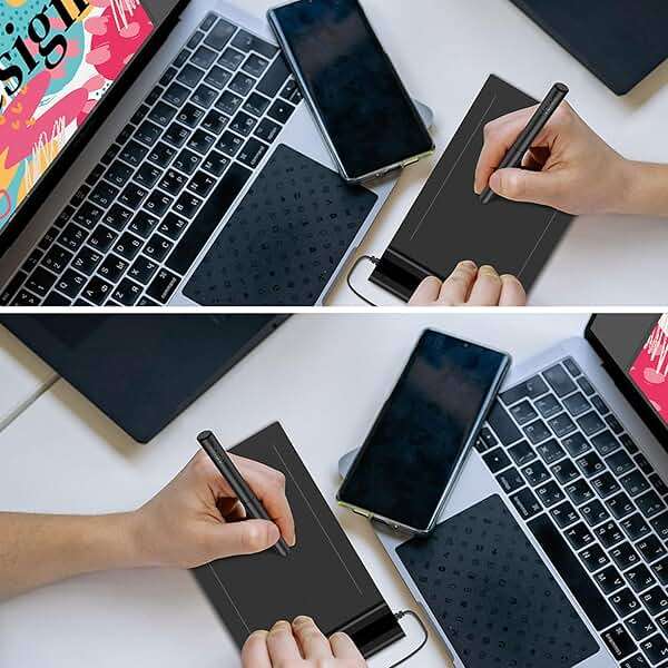 Graphics Drawing Tablet VEIKK S640 6x4 Inch Portable OSU Tablet with 8192 Levels Battery-free Stylus Pen for Digital Art&Animation,compatible with PC/Mac/Linux/Windows | with 8192 Levels Battery-free Stylus Pen, For Drawing,Online class/E-learning/Signature Pad - Image 5