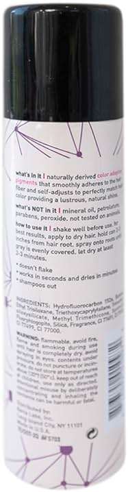 Style Edit Root Touch Up Spray | Temporary Hair Color for Gray Roots and Thinning Hair | Salon-Quality, Transfer-Resistant Hair Concealer | Medium Brown, 2 oz - Image 8