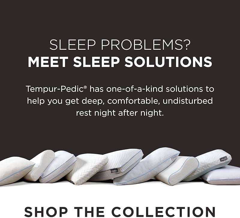 Tempur-Pedic TEMPUR-Cloud Pillow for Sleeping, Standard, White - Image 14