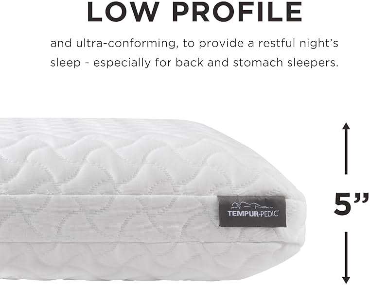 Tempur-Pedic TEMPUR-Cloud Pillow for Sleeping, Standard, White - Image 3