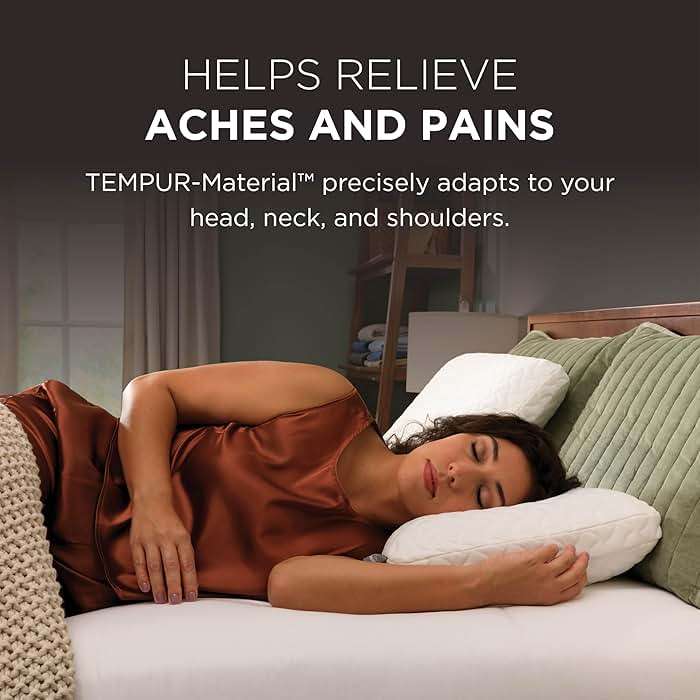 Tempur-Pedic TEMPUR-Cloud Pillow for Sleeping, Standard, White - Image 5