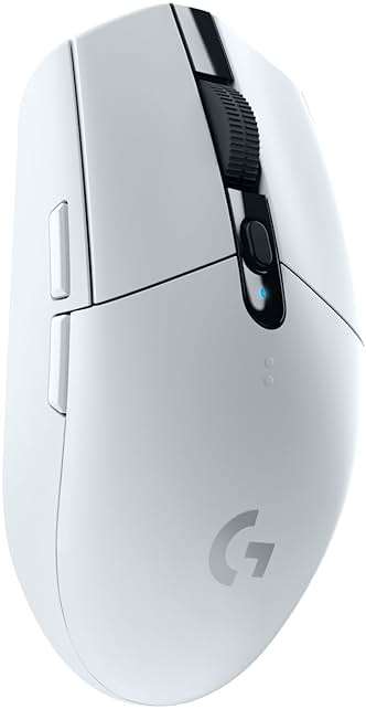 Logitech G305 Lightspeed Wireless Gaming Mouse, Hero Sensor, 12,000 DPI, Lightweight, 6 Programmable Buttons, 250h Battery, On-Board Memory, Compatible with PC, Mac - White - Image 1