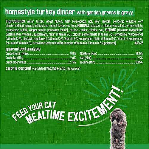 Purina Friskies Indoor Cat Food 24ct VP - (Chicken and Turkey Casserole, Saucy Seafood Bake, Homestyle Turkey Dinner) - (Pack of 24) 5.5 oz. Cans - Image 8