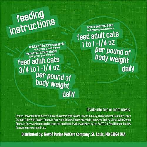 Purina Friskies Indoor Cat Food 24ct VP - (Chicken and Turkey Casserole, Saucy Seafood Bake, Homestyle Turkey Dinner) - (Pack of 24) 5.5 oz. Cans - Image 10