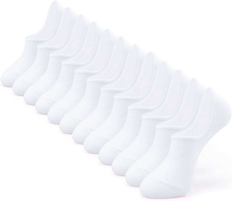 IDEGG No Show Socks Women & Men Low Cut Ankle Short Anti-slid Athletic Running Casual Invisible Liner Socks - Image 1