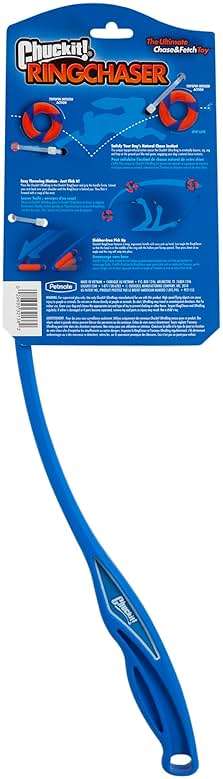 Chuckit! Ring Chaser Dog Ball Launcher Dog Toy Set, 22 Inch Length with 4.5 Inch Dog Ball Ring - Image 3