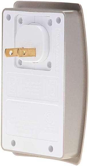 Westek NL-DPFL-N Floral Decoplug Night Light, Satin Nickel - Image 10