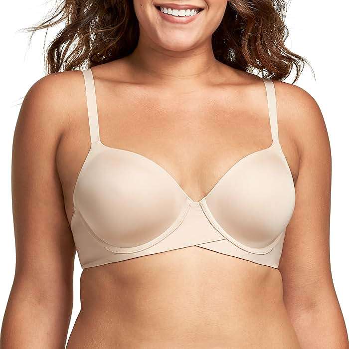 Maidenform Women's Demi Underwire Bra, One Fab Fit Lightly Padded Bras for Women, Convertible Straps (Plus - Image 1