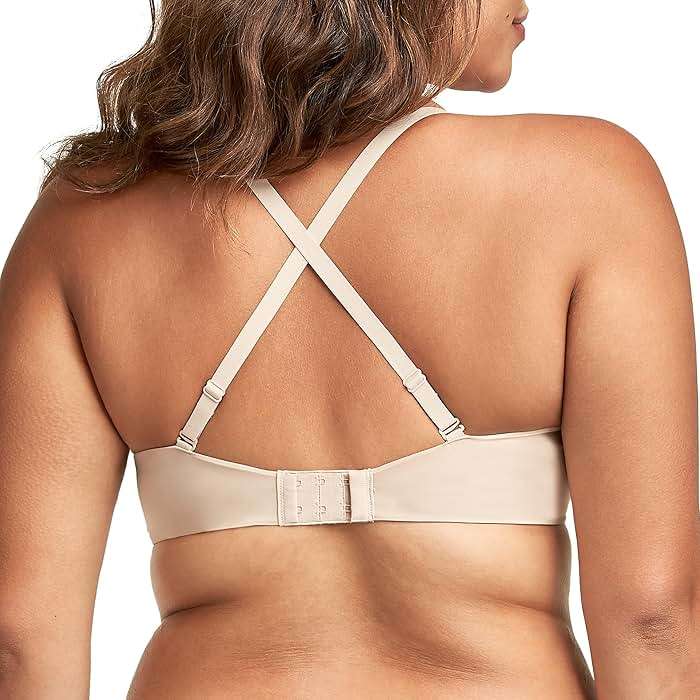 Maidenform Women's Demi Underwire Bra, One Fab Fit Lightly Padded Bras for Women, Convertible Straps (Plus - Image 4